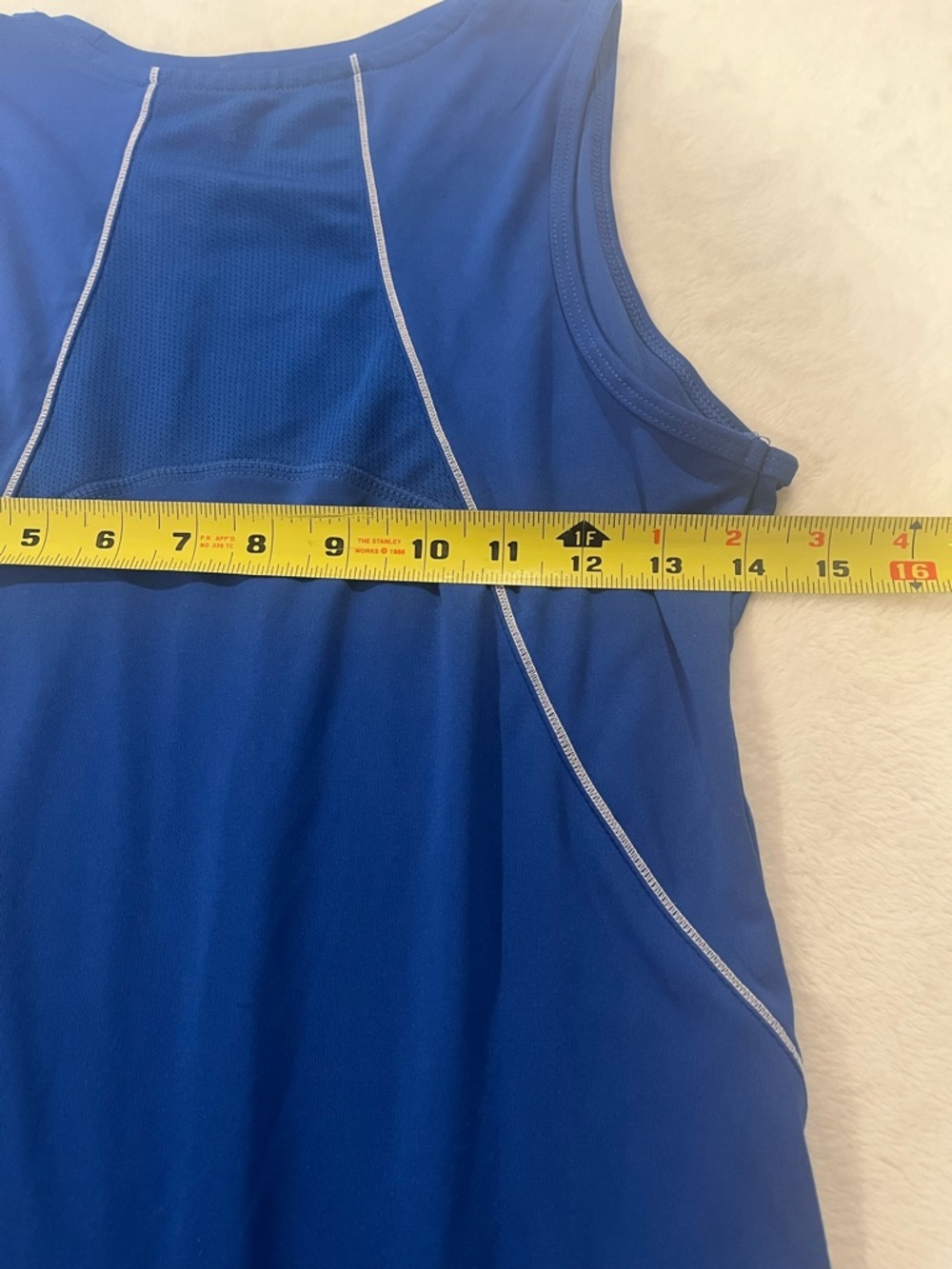 C9 by Champion Blue Active Mesh Racerback Tank Top - XS - Picture 5 of 7
